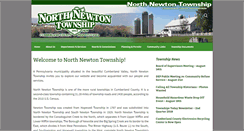 Desktop Screenshot of northnewtontownship.com