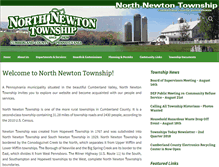 Tablet Screenshot of northnewtontownship.com
